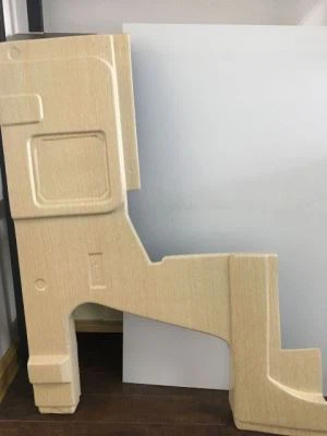 ABS শীট পৃষ্ঠ উত্তপ্ত এবং পিভিসি সঙ্গে আটকানো